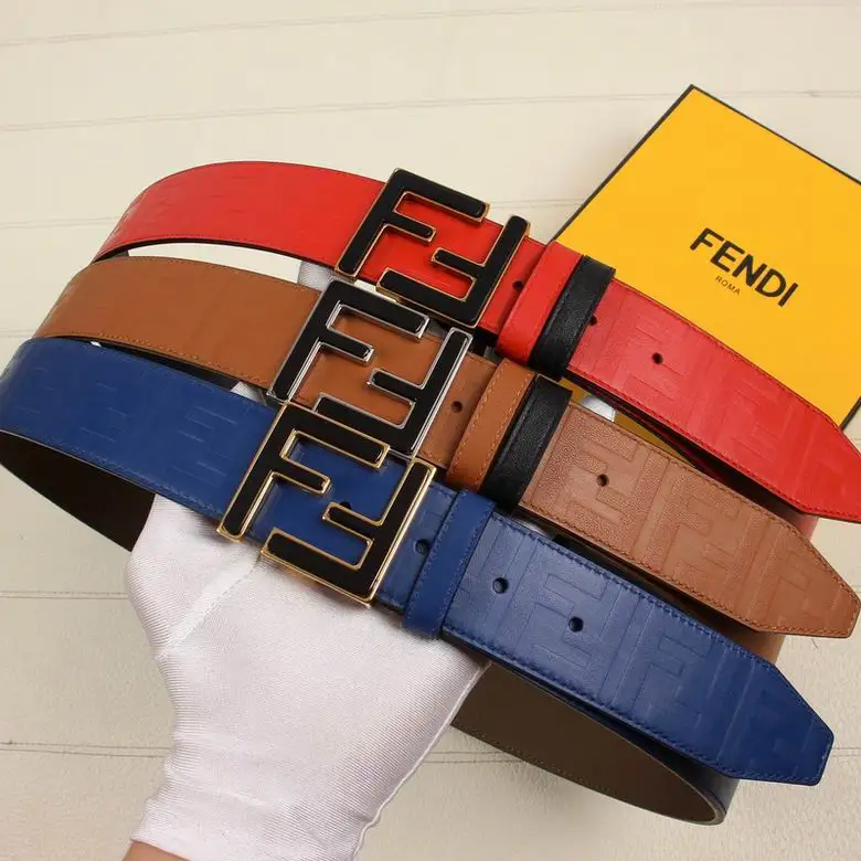 Fendi Belt 38mmX95-125cm 7D65